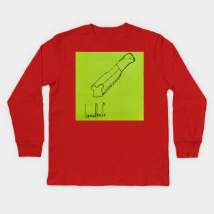 Bread Knife Kids Long Sleeve T-Shirt